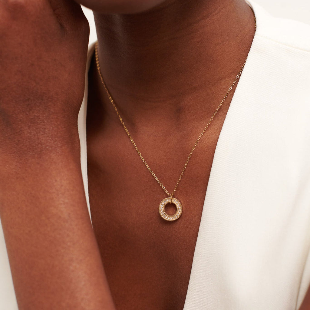 Pavé Illusion Necklace