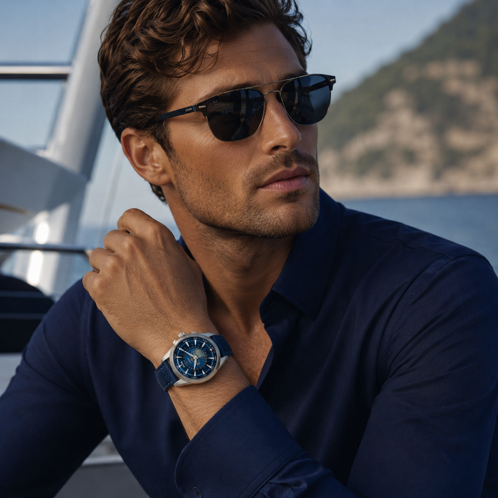 World Traveler GMT 43mm — Map Edition