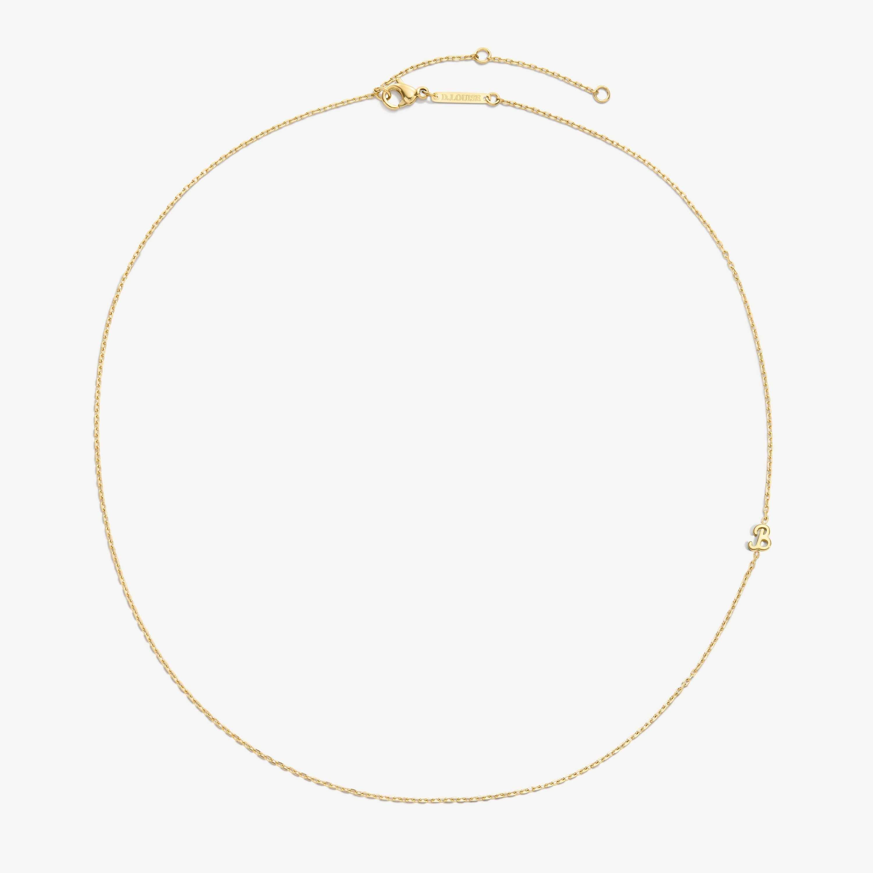 Initial Chain Necklace