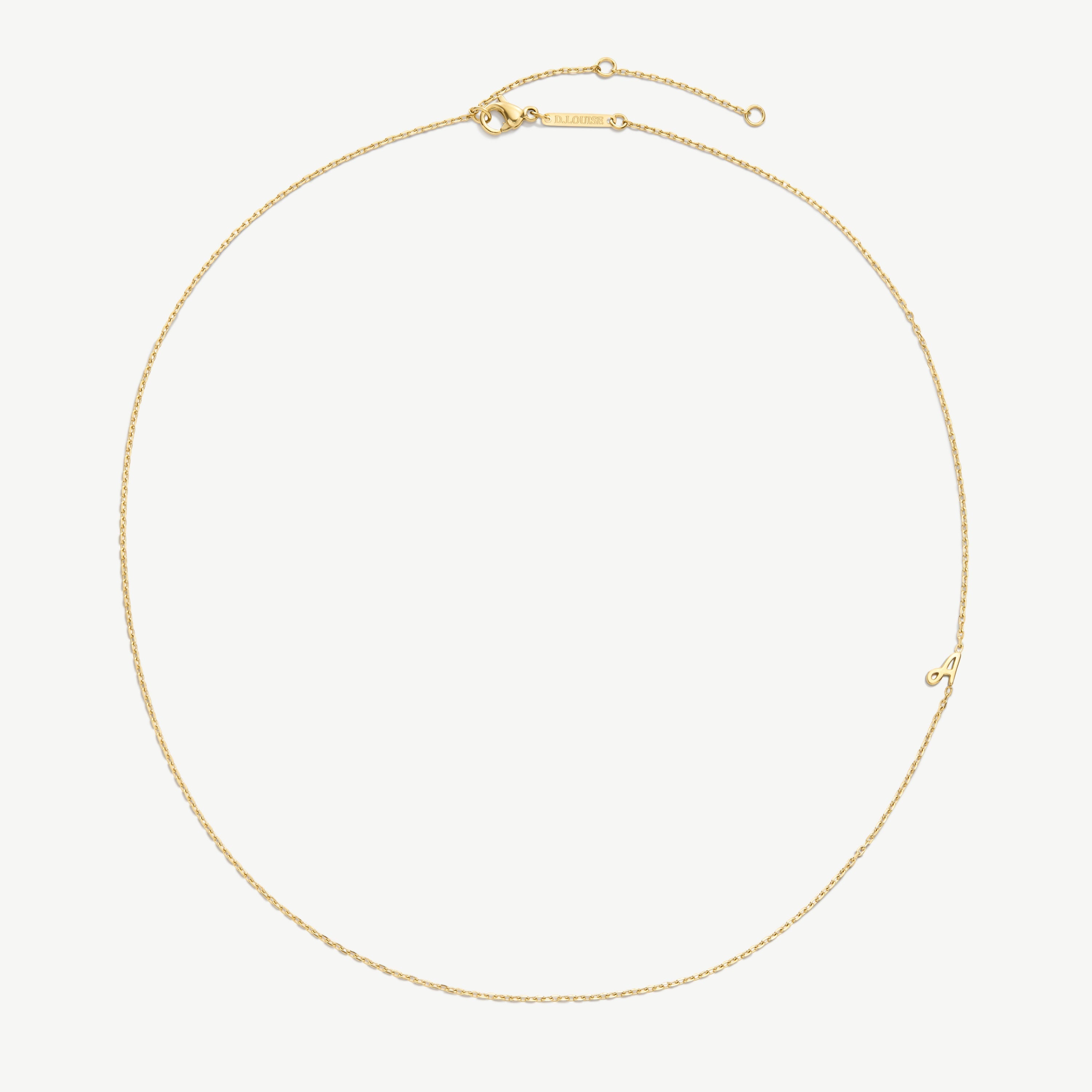 Initial Chain Necklace