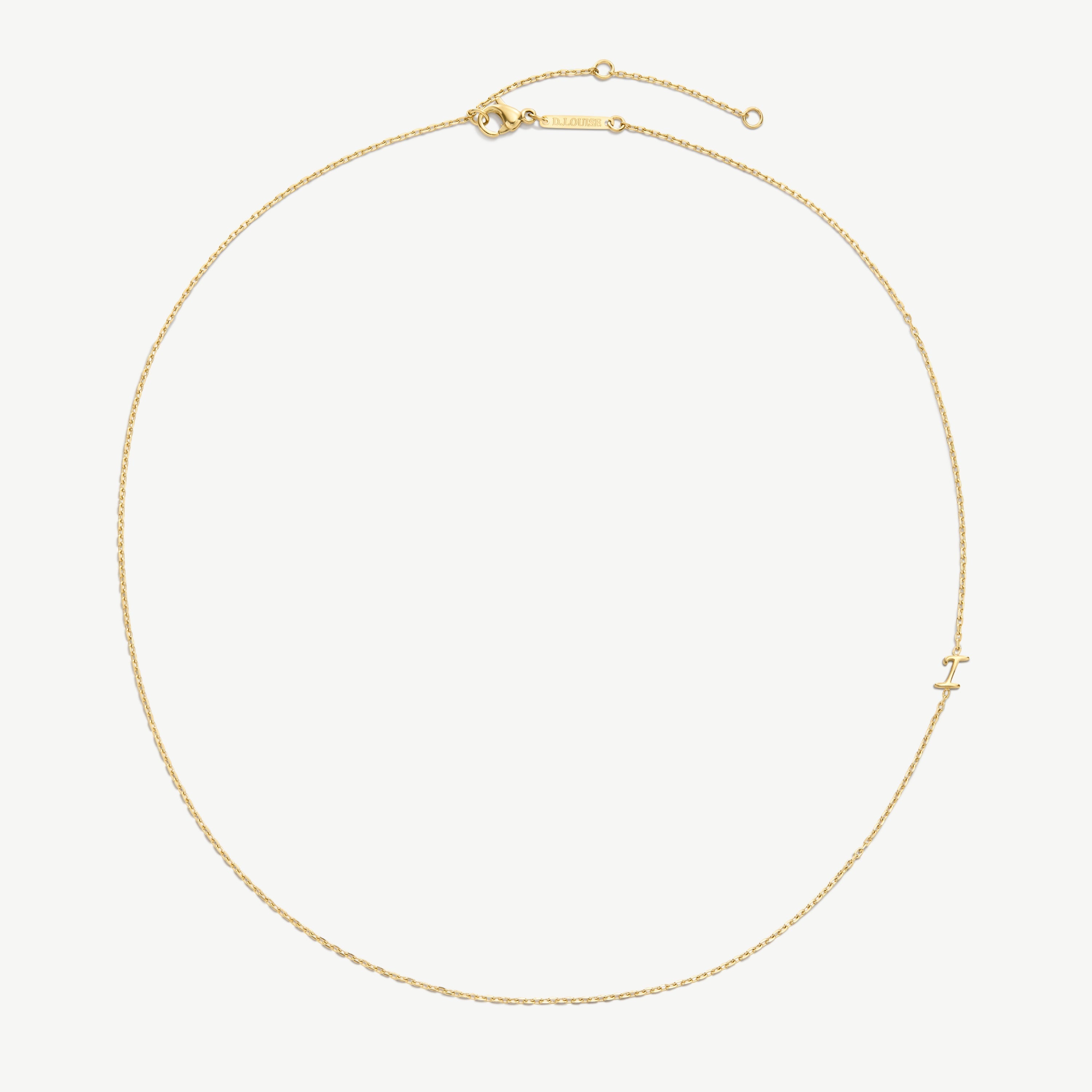 Initial Chain Necklace