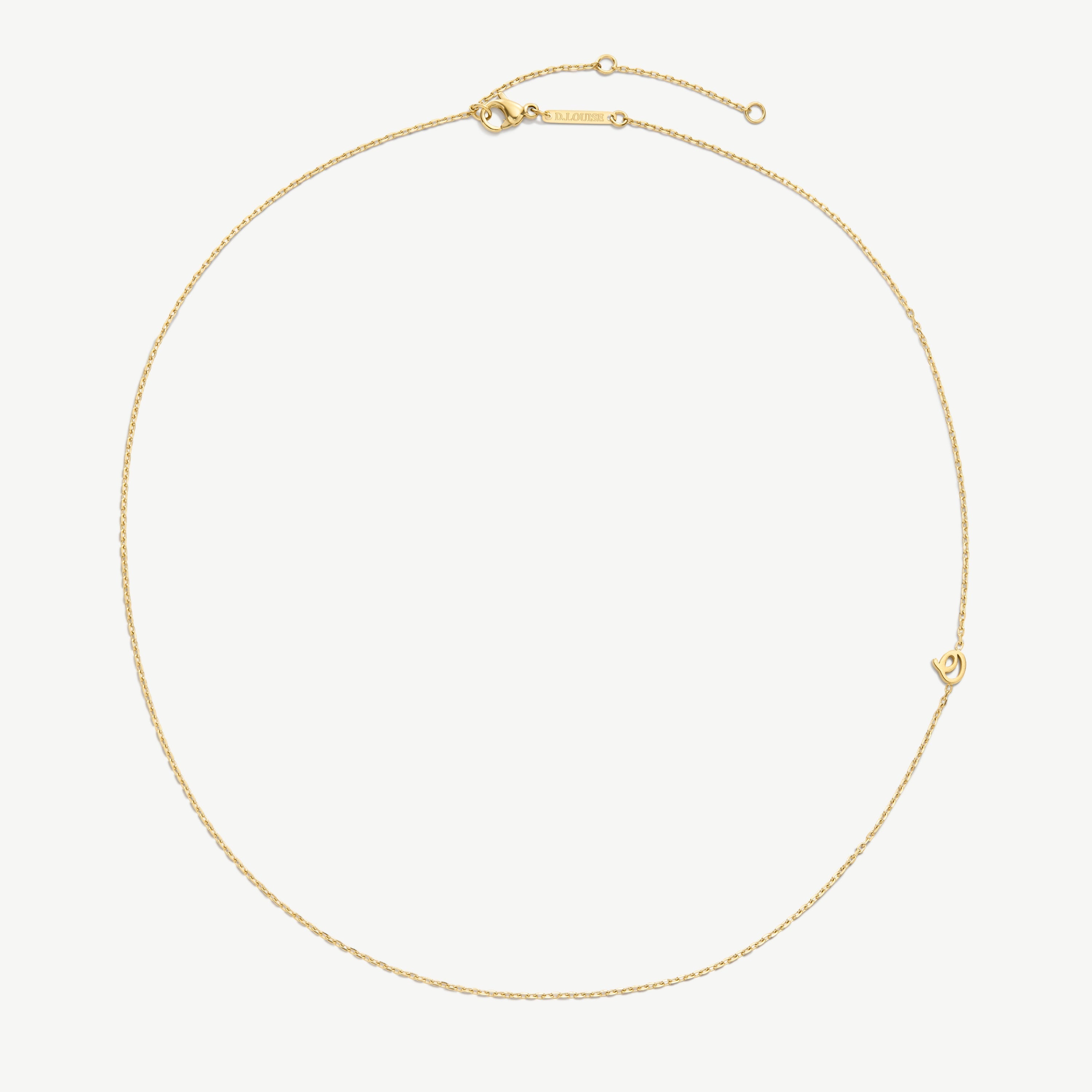 Initial Chain Necklace