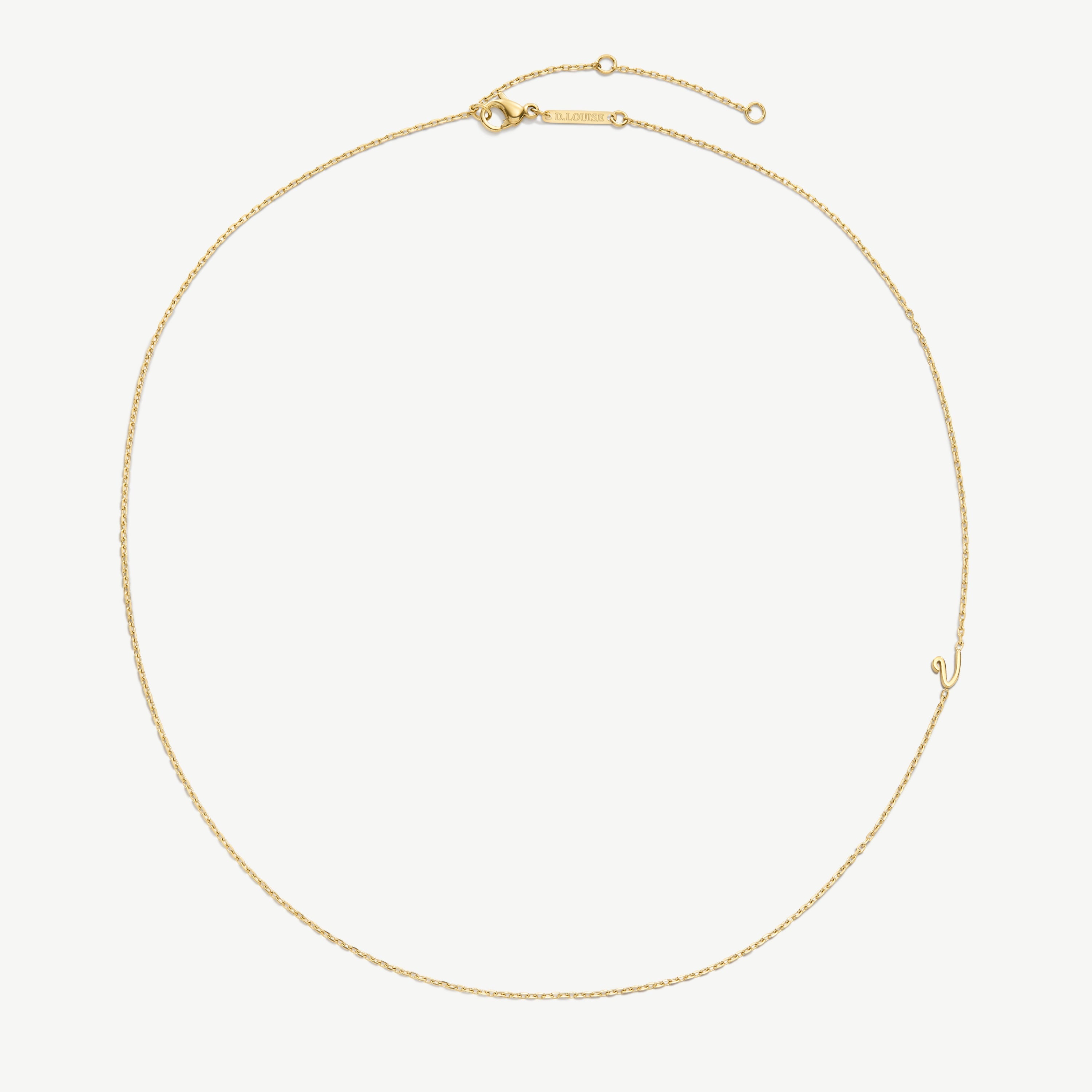 Initial Chain Necklace