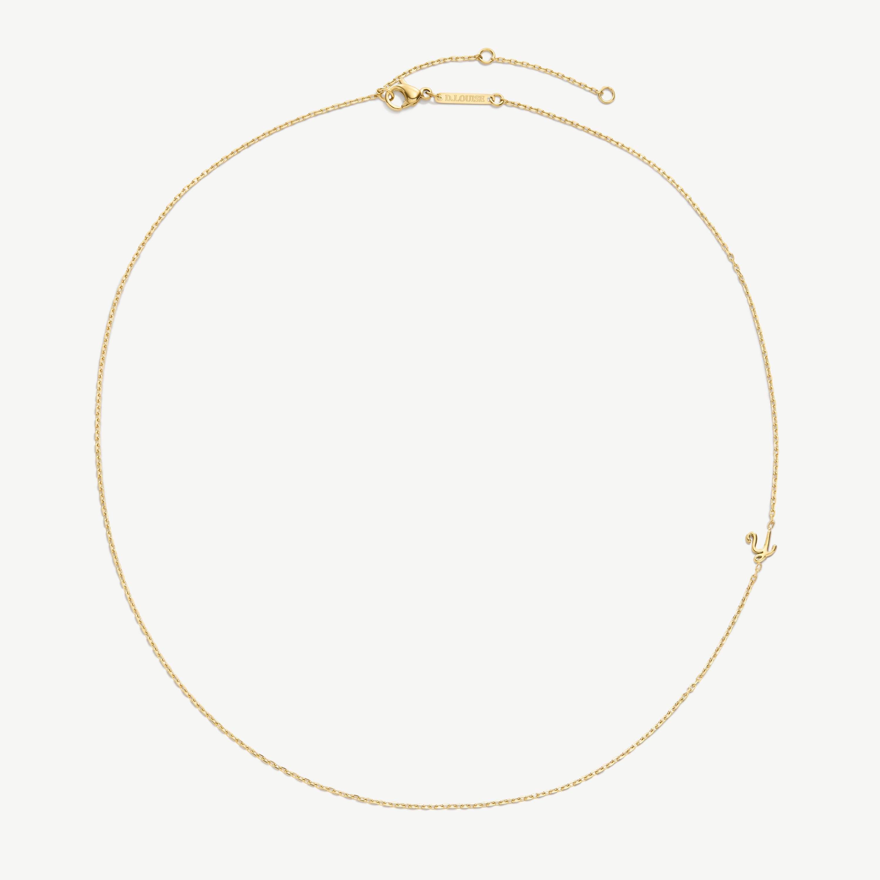 Initial Chain Necklace