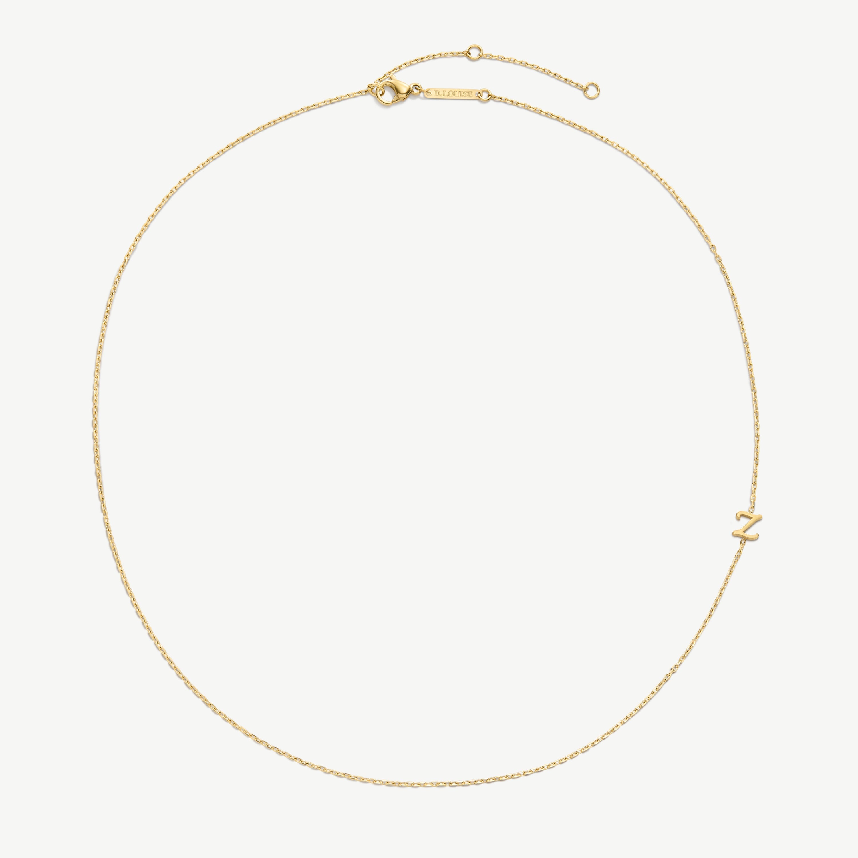 Initial Chain Necklace