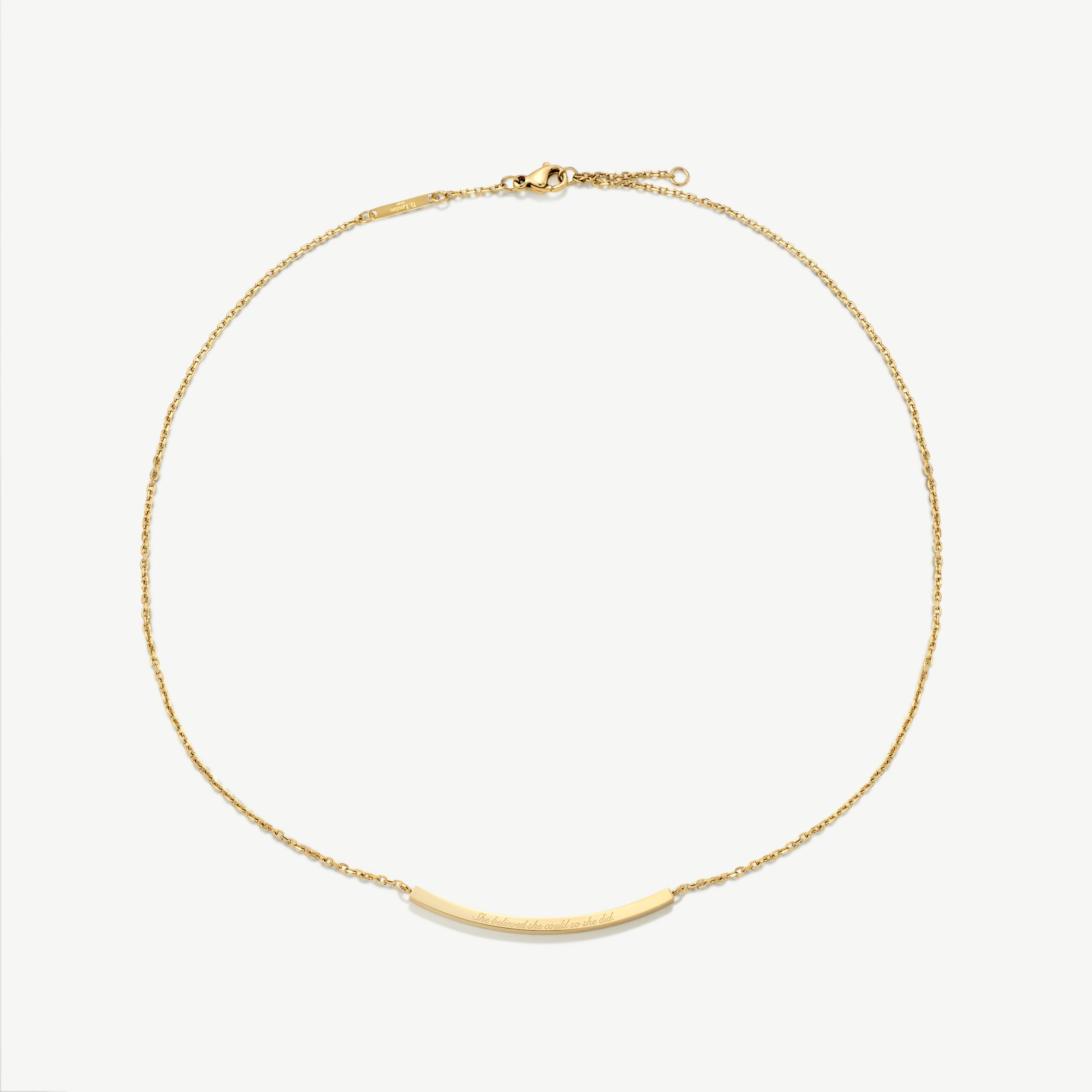 She Believed She Could So She Did Pendant